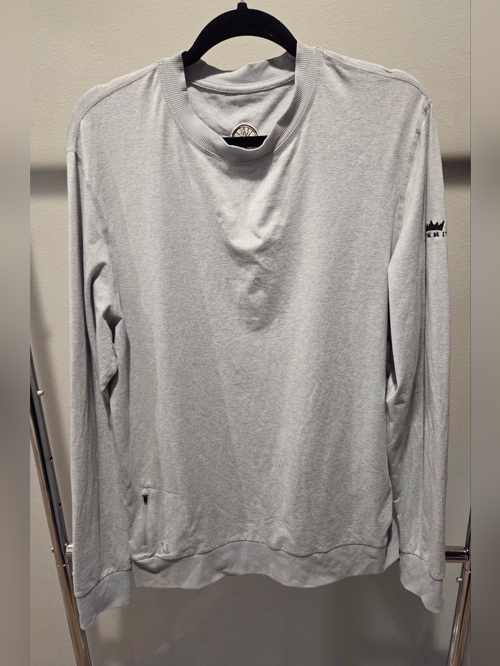Vuori Ponto Performance Crew Summit Size L Mens Longsleeve